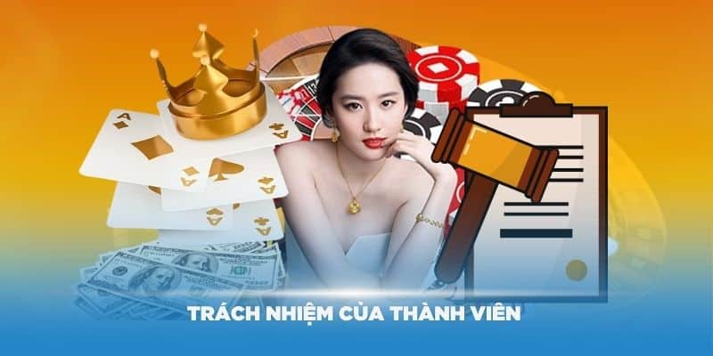 Trách nhiệm của thành viên với chính sách bảo mật của nhà cái